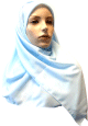 Hijab foulard carre 1m20 tissu crepe (Plusieurs couleurs disponibles)
