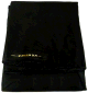 Coupon M'lifa (3 metres) - Cashmere Touch - Tissu Mlifa de couleur Noire