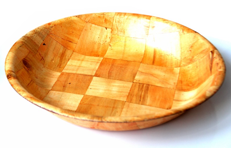 Plat creux en bois (40 cm) - Gassaa