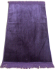 Tapis de luxe Grand Confort (rembourre et ultra-confortable) violet - Sans motif