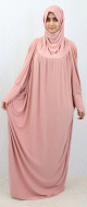 Jilbab ample une piece - Marque Best Ummah (Boutique jilbeb femme en ligne) - Couleur rose