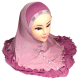 Hijab orne de strass et diamants - Plusieurs couleurs disponibles