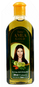 Huile Dabur Amla Gold qualite superieure 200 mL (Groseille indienne-Amande-Henne)