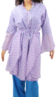 Kimono avec motifs violet
