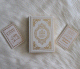 Pack Cadeau Blanc Dore : Livres bilingues francais/arabe : Le Noble Coran - La Citadelle du Musulman - Chapitre 'Amma