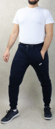 Pantalon Jogging molletonne homme grandes poches zip - Marque Best Ummah - Couleur Bleu marine