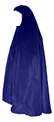 Grand Hijab - Grande cape pour femme voilee - Couleur Bleu marine