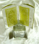 Decoration coranique en cristal avec inscription au laser 3D de Mohammed (SAW)