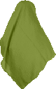 Grand foulard vert kaki (1,2 m)