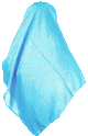 Grand foulard bleu ciel (1,20m)