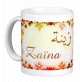 Mug prenom arabe feminin "Zaina" -