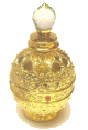 Parfum concentre Musc d'Or "AMIRA" (10 ml) - MixteePour femmes Dans une jolie bouteille sous forme de Boule doree